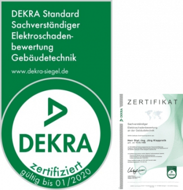 Klapproth engineering - Göttingen - Dekra Zertifikat